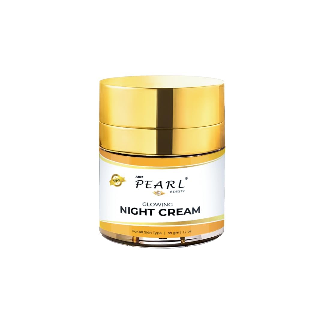 ARM Pearl Glowing Night Cream For Men And Women | Grocsy