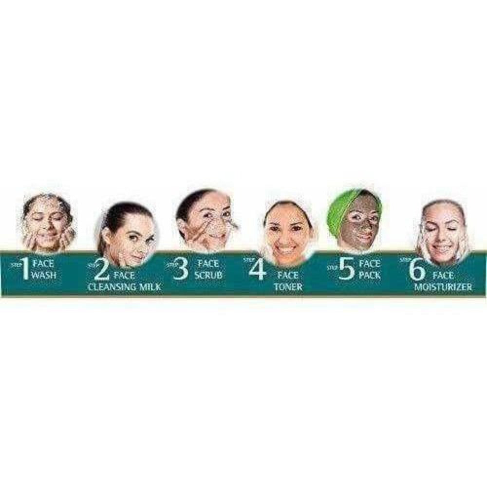 Himalaya Pure Skin Neem Facial Kit with Face Massager | Grocsy