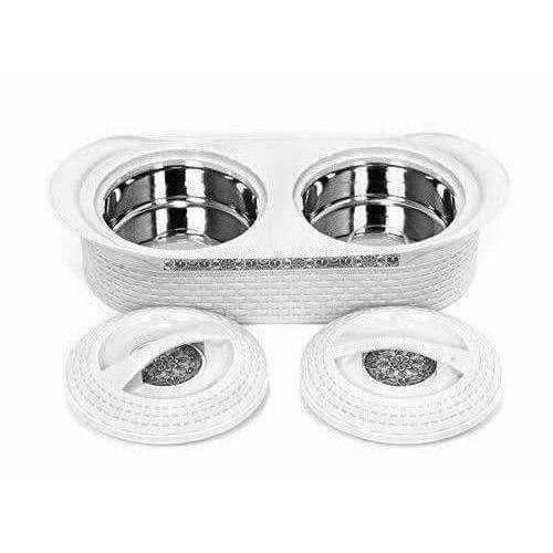 Cello Insulated Wicker Twin Hot Pot | Grocsy
