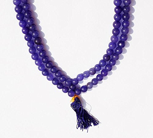 Kannssky Blue Hakik Agate Mala | Grocsy
