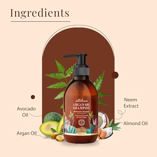 Satthwa Moroccan Argan Oil Shampoo | Grocsy