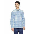 Lee Men's Checkered Regular Casual Shirt | Grocsy