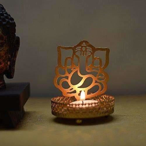 Lord Ganesh Light Holder | Grocsy