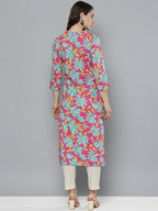HERE&NOW Floral Printed Kurta | Grocsy