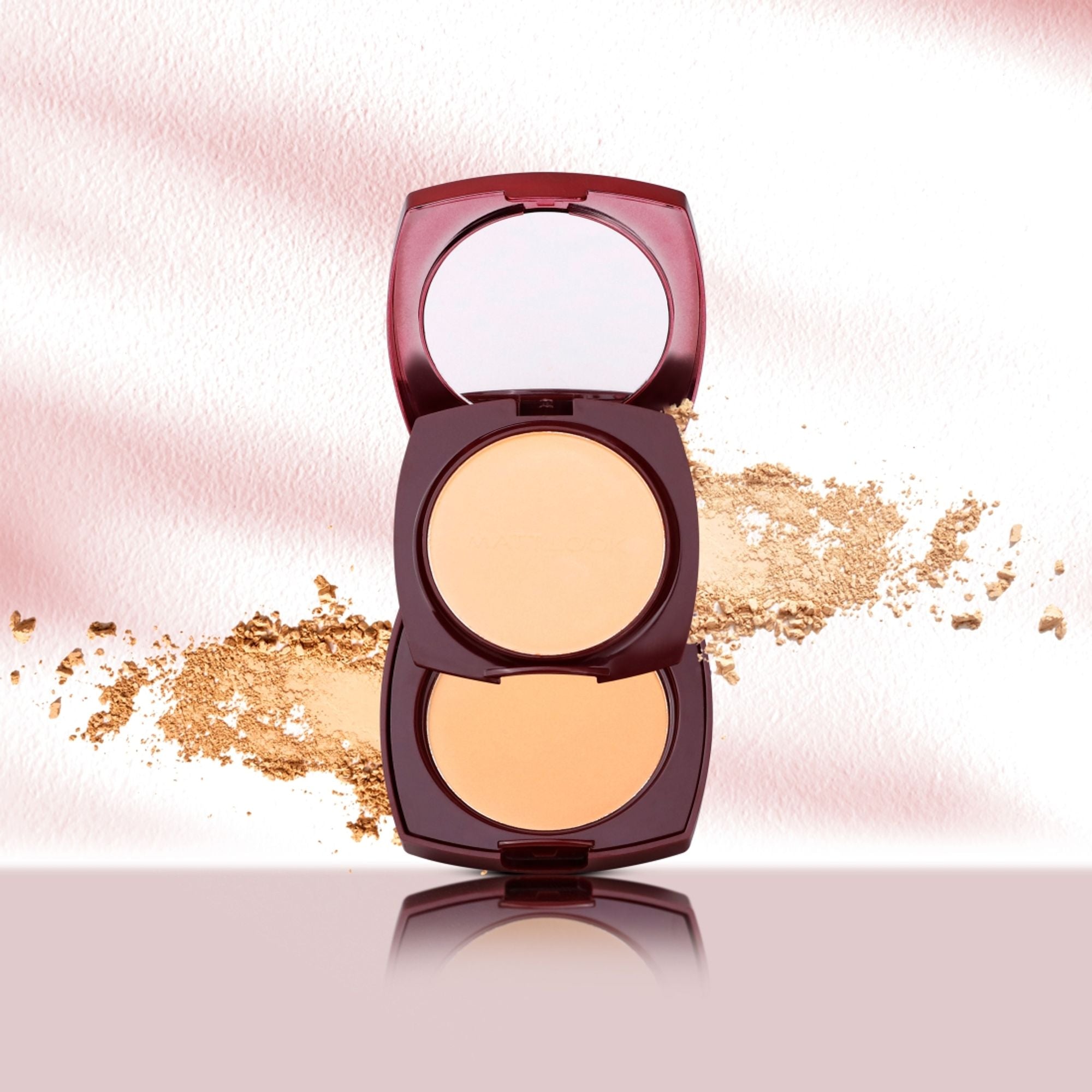 Matt Look True Cover Super Blendable Compact Powder - Warm Beige | Grocsy