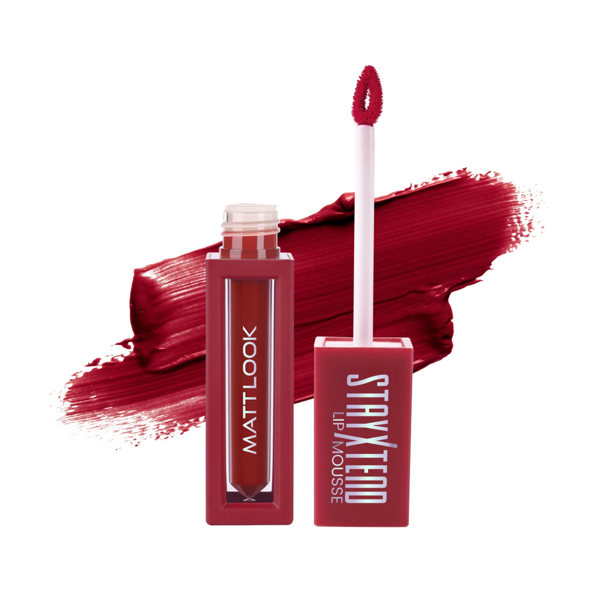 Matt Look Stayxtend Lip Mousse - New Maroon | Grocsy