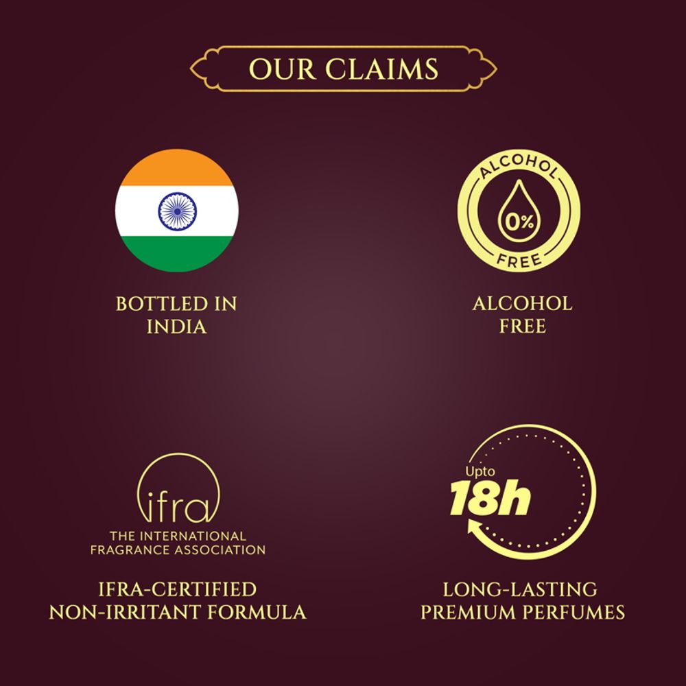 Taaj by Bella Vita Gold OUD Attar | Grocsy