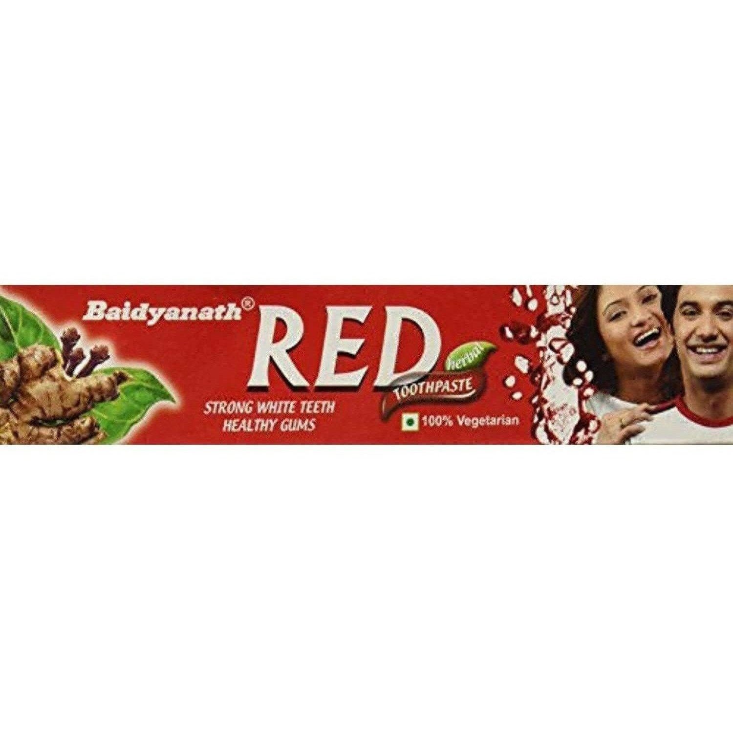 Baidyanath Red Toothpaste | Grocsy