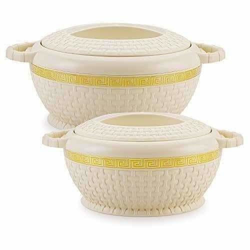 Finish Ivory Gold Casserole- Set of 2 | Grocsy