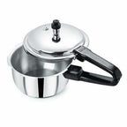 Stainless Steel Pressure Cooker - 1.5 Liters | Grocsy