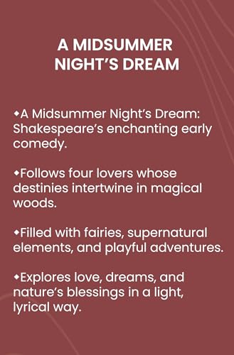 A Midsummer Night’s Dream by William Shakespeare | Grocsy
