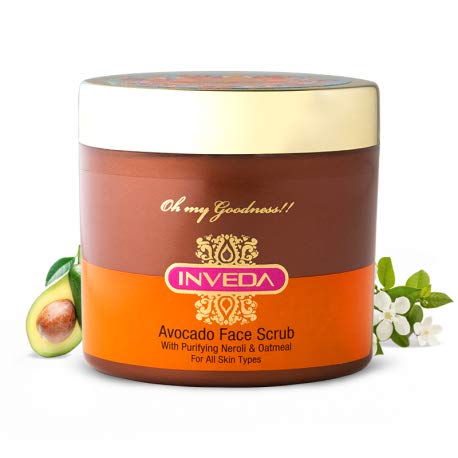 Inveda Avocado Face Scrub | Grocsy