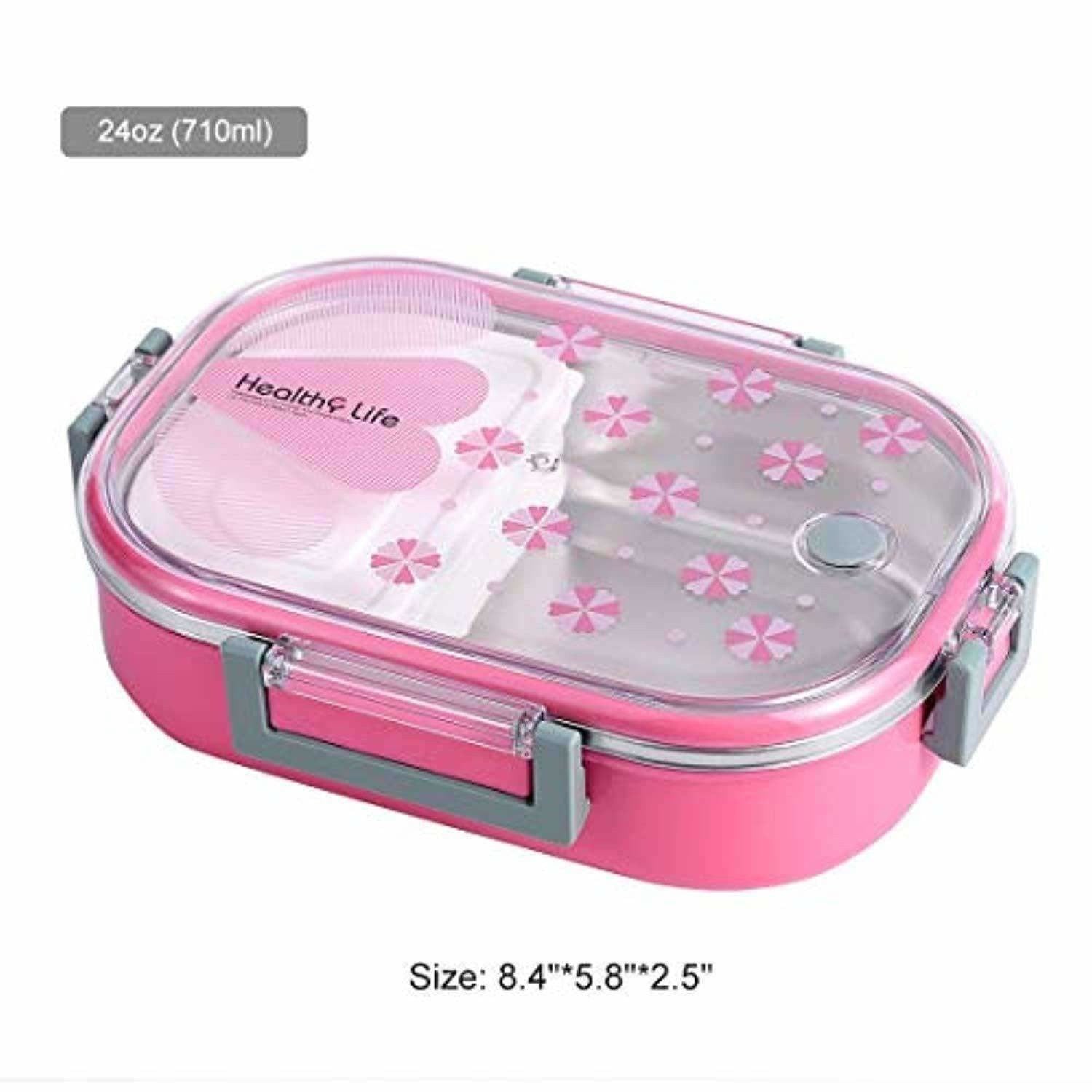 Stainless Steel Lunch Box 710 ml for Kids | Grocsy