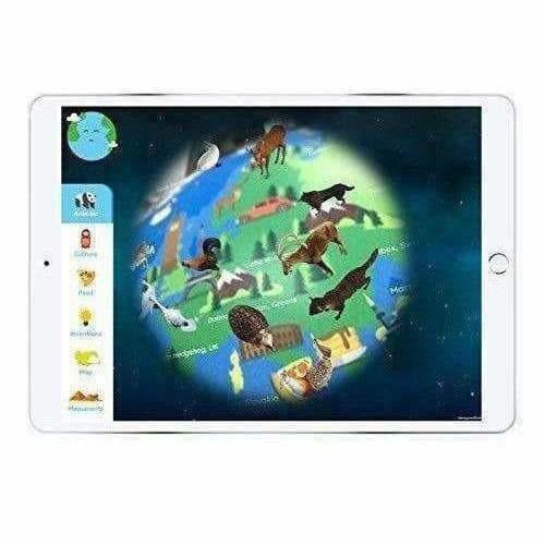 The Educational, Augmented Reality Based Globe for Kids, 4-10 Years | Grocsy
