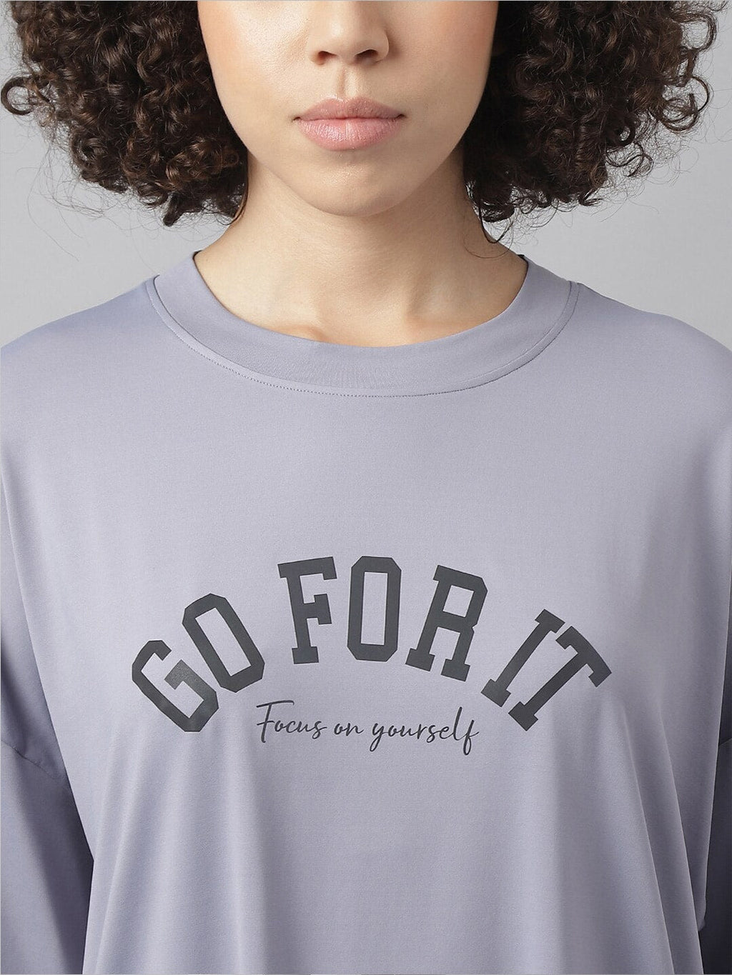 MKH Typography Printed Dri-FIT Sports T-shirt | Grocsy