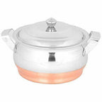 Stainless Steel  Cookware -  Along With Copper Bottom - Set of 5 Pieces | Grocsy
