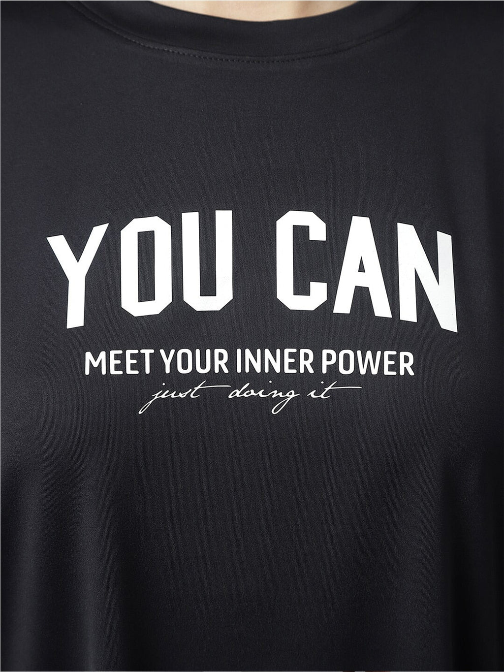 MKH Typography Printed Dri-FIT Sports T-shirt | Grocsy