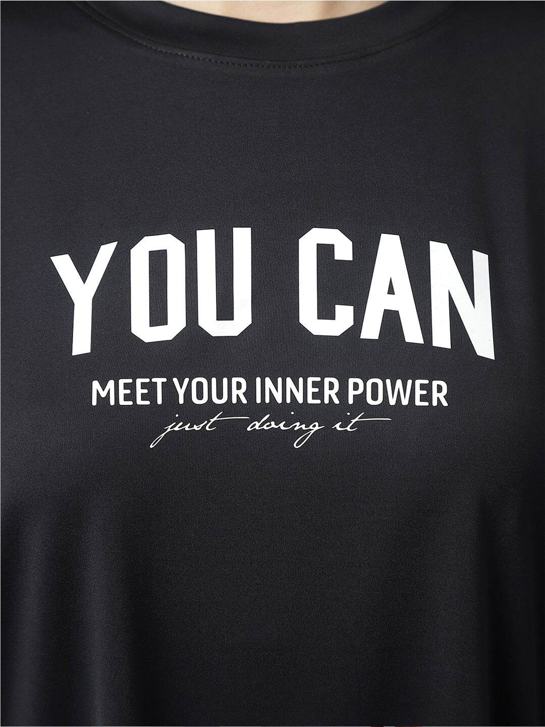 MKH Typography Printed Dri-FIT Sports T-shirt | Grocsy