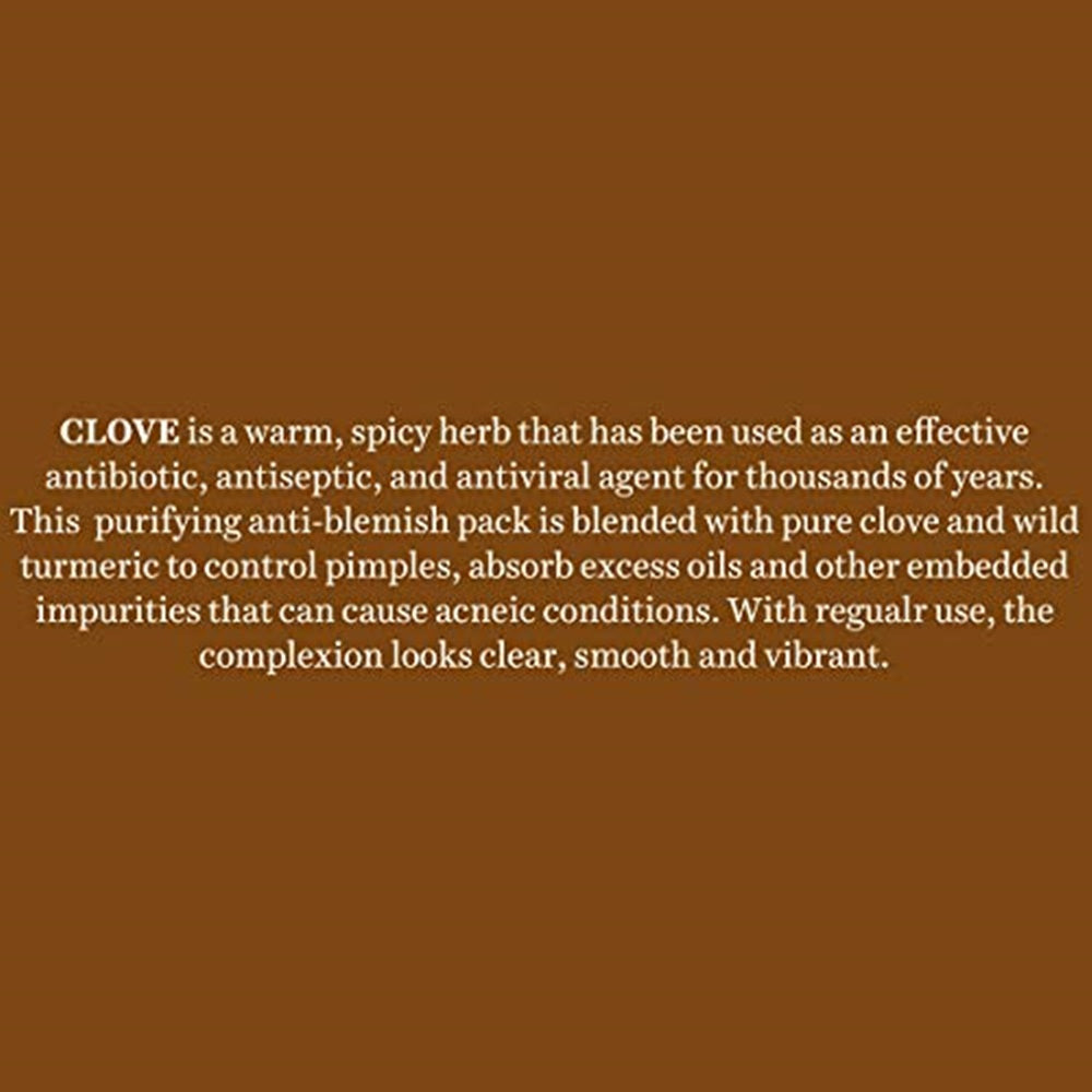 Biotique Bio Clove Purifying Anti Blemish Face Pack | Grocsy