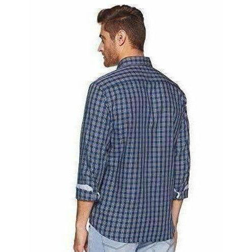 Van Heusen Men's Checkered Slim fit Casual Shirt | Grocsy