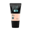 Maybelline New York Fit Me Matte + Poreless Liquid Foundation Tube -115 Ivory (18 Ml) | Grocsy