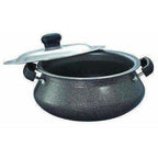 Prestige Omega Handi with Lid  Black | Grocsy
