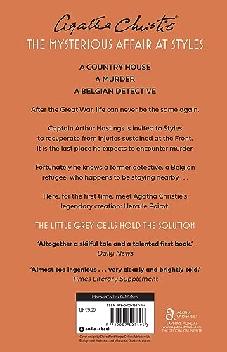 The Mysterious Affair at Styles by Agatha Christie | Grocsy