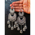 MS Fashion India Double Half Moon With Hanging Jhumkas | Grocsy