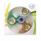 Indian Flag Tri Colour Print Fidget Metal Hand Spinner, Multi Color | Grocsy