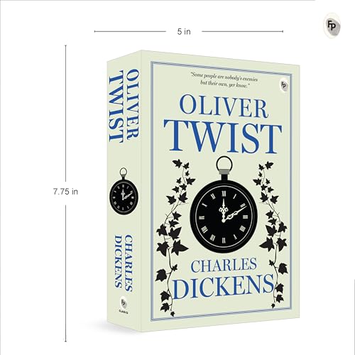 Oliver Twist by Charles Dickens - Classic Literature,A Gripping Exploration of Survival & the Power of Resilience,A Masterpiece of Victorian Era,Social Injustice,Poverty & Crime,Redemption by Charles Dickens | Grocsy