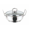 Cookware Induction Friendly Kadai With Lid 2 Litres | Grocsy
