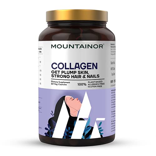 Mountainor Plant-Based Collagen Builder Capsules | Grocsy