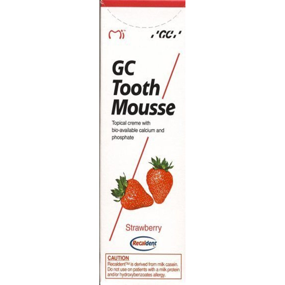 Recaldent GC Tooth Mousse Strawberry ToothPaste | Grocsy