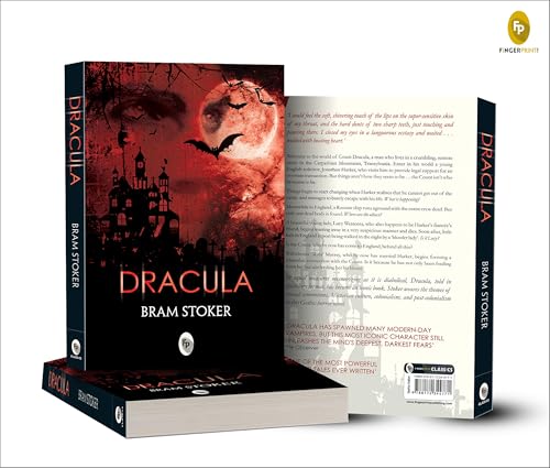 Dracula by Bram Stoker – A Timeless Novel of Gothic Fiction | Vampire Novel | Horror Classic | Transylvania | Victorian Era | Supernatural Creatures | Themes of Immortality and Bloodlust | Perfect for Horror Enthusiasts by Bram Stoker | Grocsy