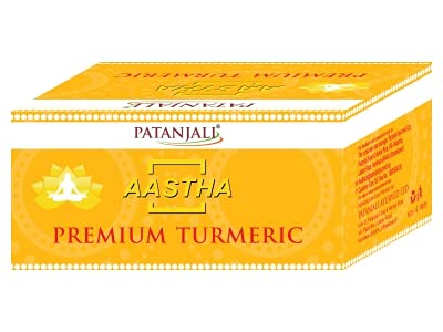 Patanjali Aastha Premium Turmeric | Grocsy