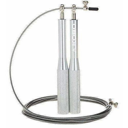 Kobo Metal Speed Aluminum Jump Rope (Silver) | Grocsy