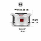 Stainless Steel Induction Bottom Friendly Container | Grocsy