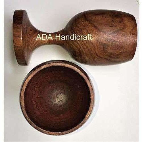 Handmade Sheesham Wooden Glass | Grocsy