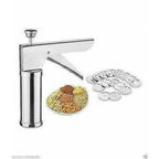 Stainless Steel Kitchen Press Maker with 12 Pieces | Grocsy