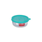 HAZEL Stainless Steel Airtight Containers for Kitchen Storage | Set of 2-150ML Each | Grocsy