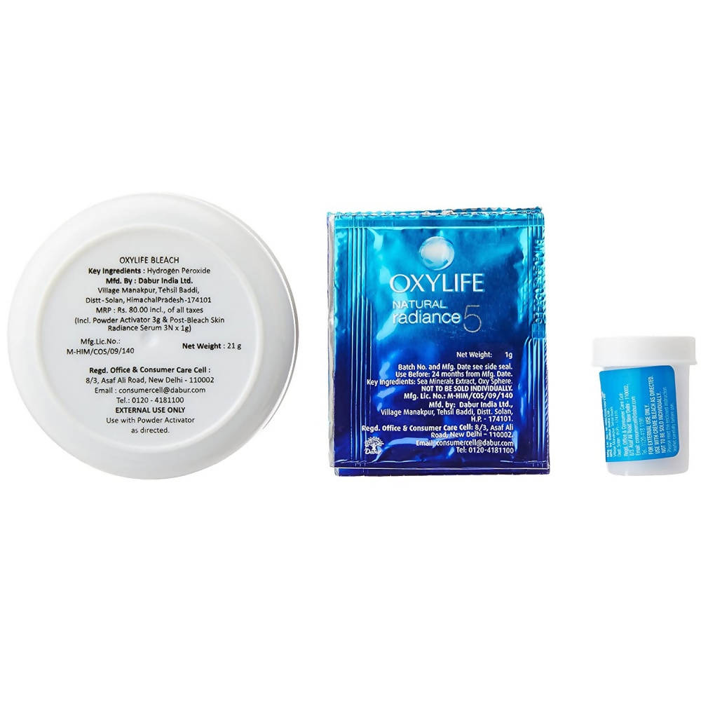 Oxylife Natural Radiance 5 Creme Bleach With Active Oxygen | Grocsy