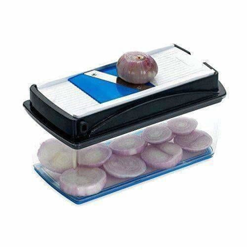 Blue Color - Premium Nicer vegetables and fruits Slicer Chippers and chopper | Grocsy
