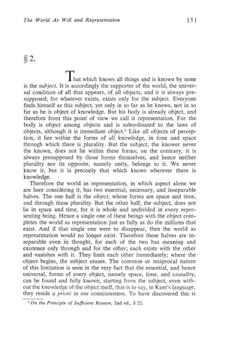 The World as Will and Representation, Vol. 1 by Schopenhauer, Arthur | Grocsy