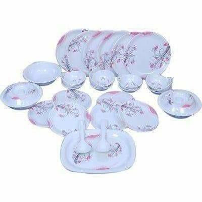 Designer Dinner Set with Pack of 32 Pieces | Grocsy