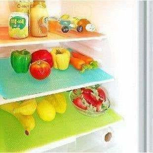 Refrigerator Drawer Mat 6 Piece Set - MultiColor | Grocsy