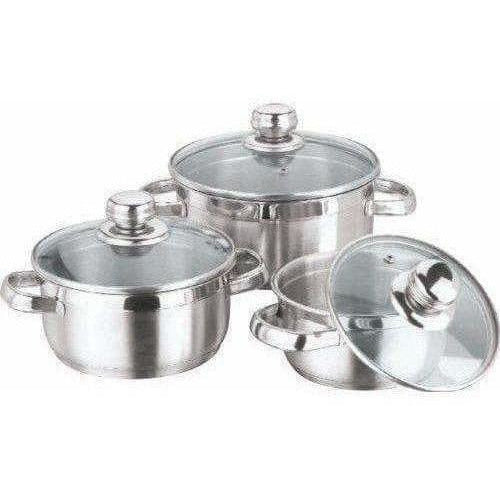 Cookware Breman Sauce Pot - Set of 3 Pieces | Grocsy