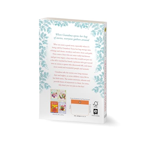 Grandma's Bag Of Stories: Collection of 20+ Illustrated short stories, traditional Indian folk tales by Sudha Murty | Grocsy