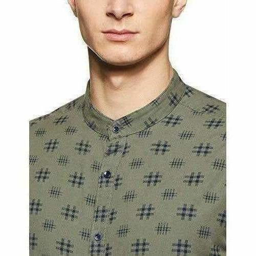 Men's Printed Regular fit Casual Shirt | Grocsy