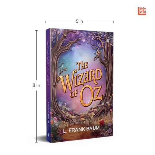 The Wizard of Oz by Frank Baum [Premium Paperback] | Fiction Books | Fantasy Books | Classics | Fantasy Novels | Books for 6+ Year Old | Kids story books for 8+ years old | Books for kids 9-12 years by L. Frank Baum | Grocsy
