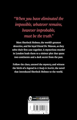 A Study in Scarlet by Arthur Conan Doyle | Grocsy